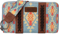 Wrangler Wallet Purse for Women with Western Aztec Design