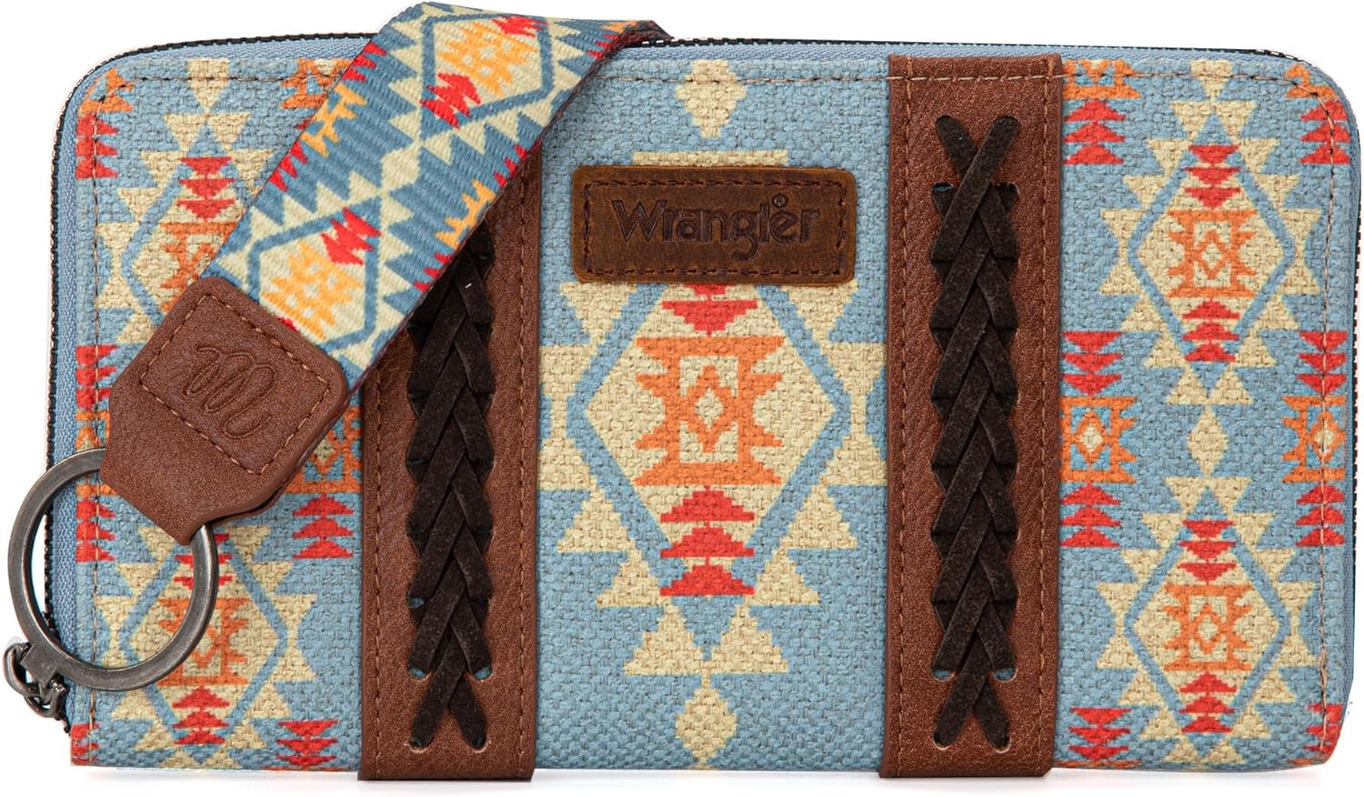 Wrangler Wallet Purse for Women with Western Aztec Design