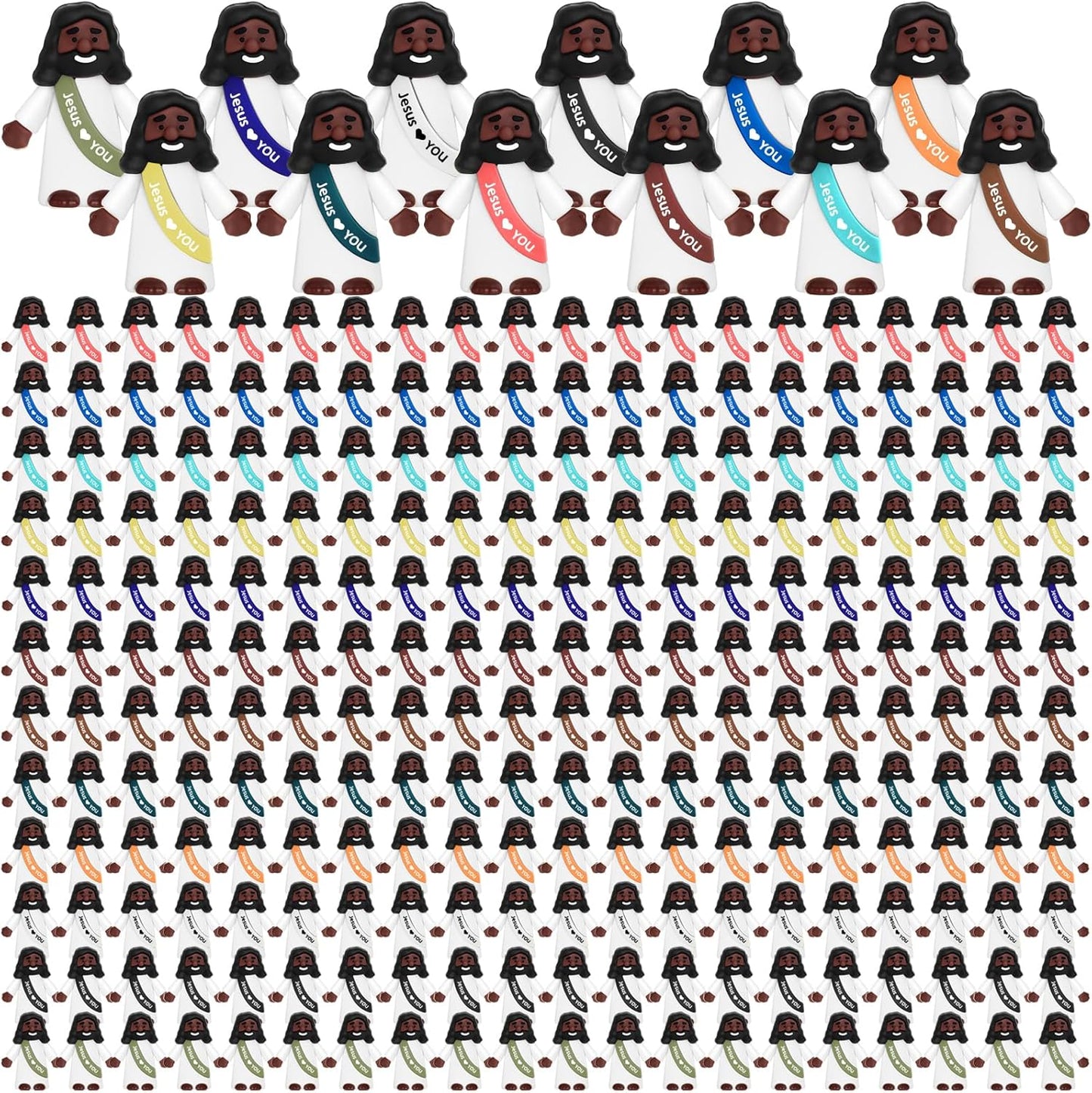 240PCS Little Jesus Figures for Easter and Religious Events