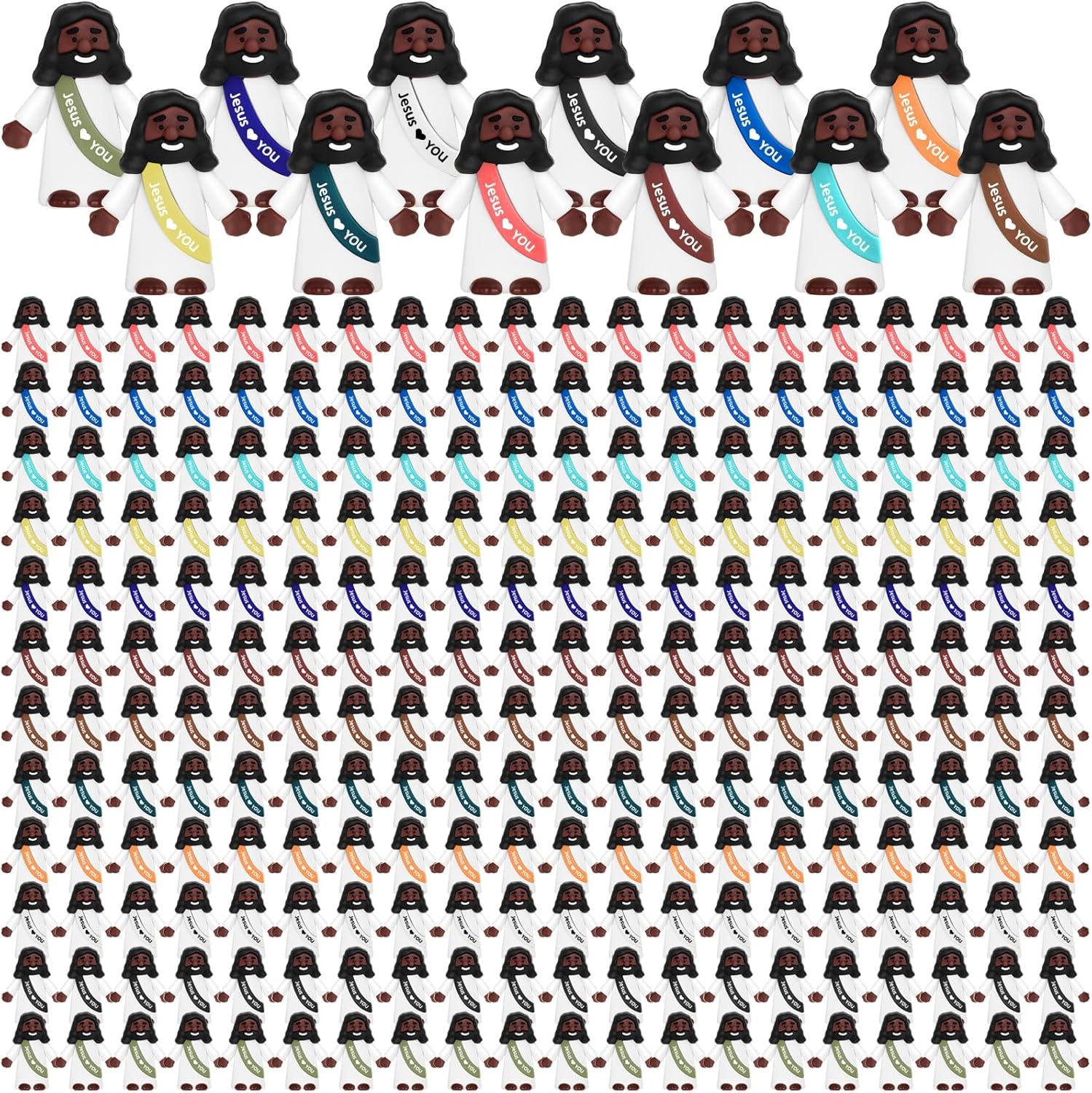 240PCS Little Jesus Figures for Easter and Religious Events