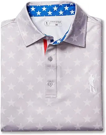 U Suck at Golf Mens Golf Polo - High Performance Dry Fit Apparel