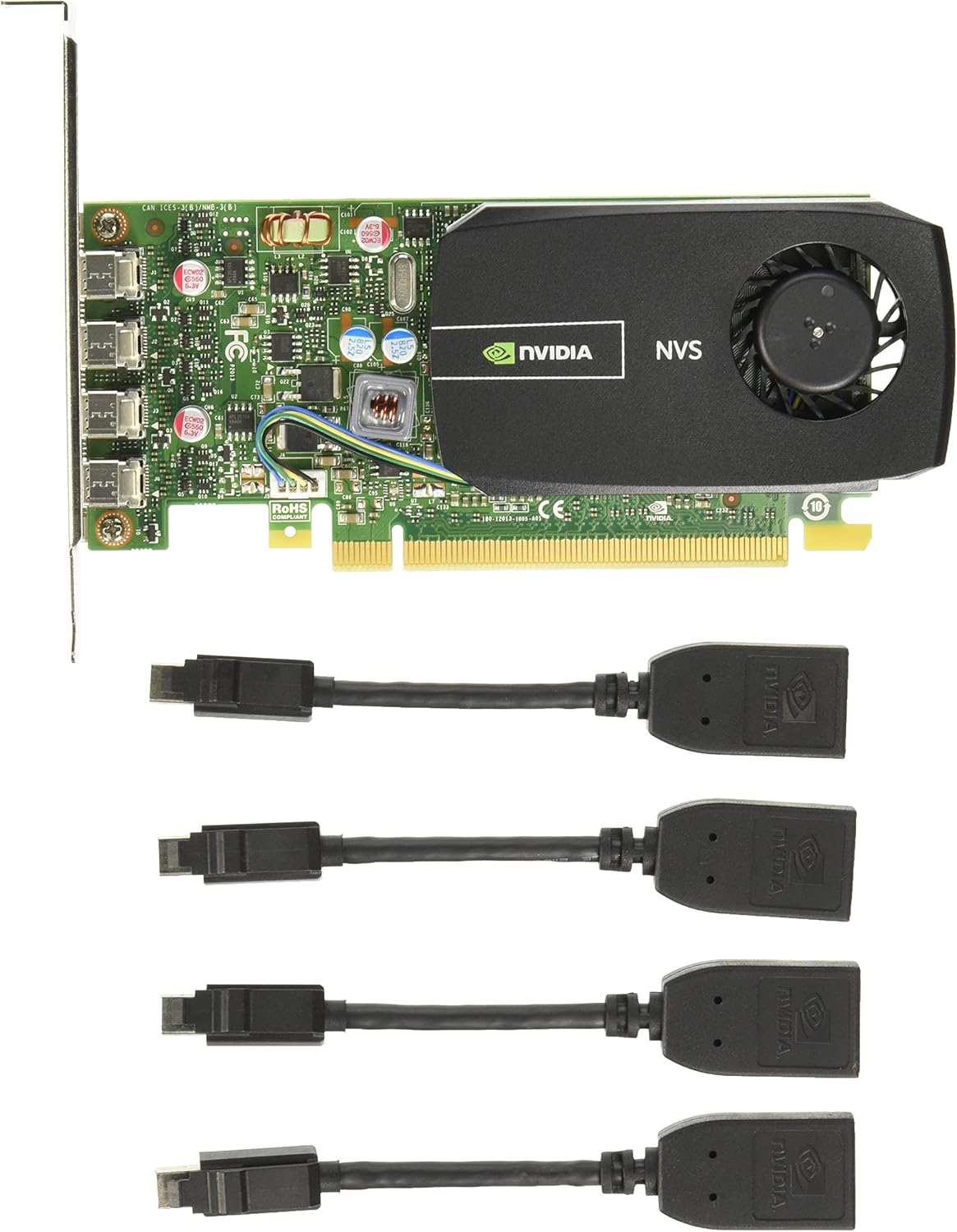 NVIDIA NVS 510 Graphics Card for Quad Display Support and More