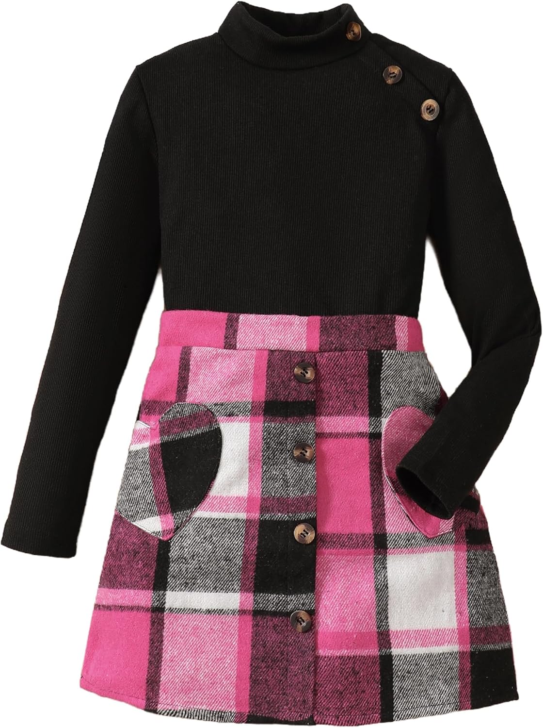 Cute Clothes for Girls Fall Winter 2 Piece Outfit Set for Tweens