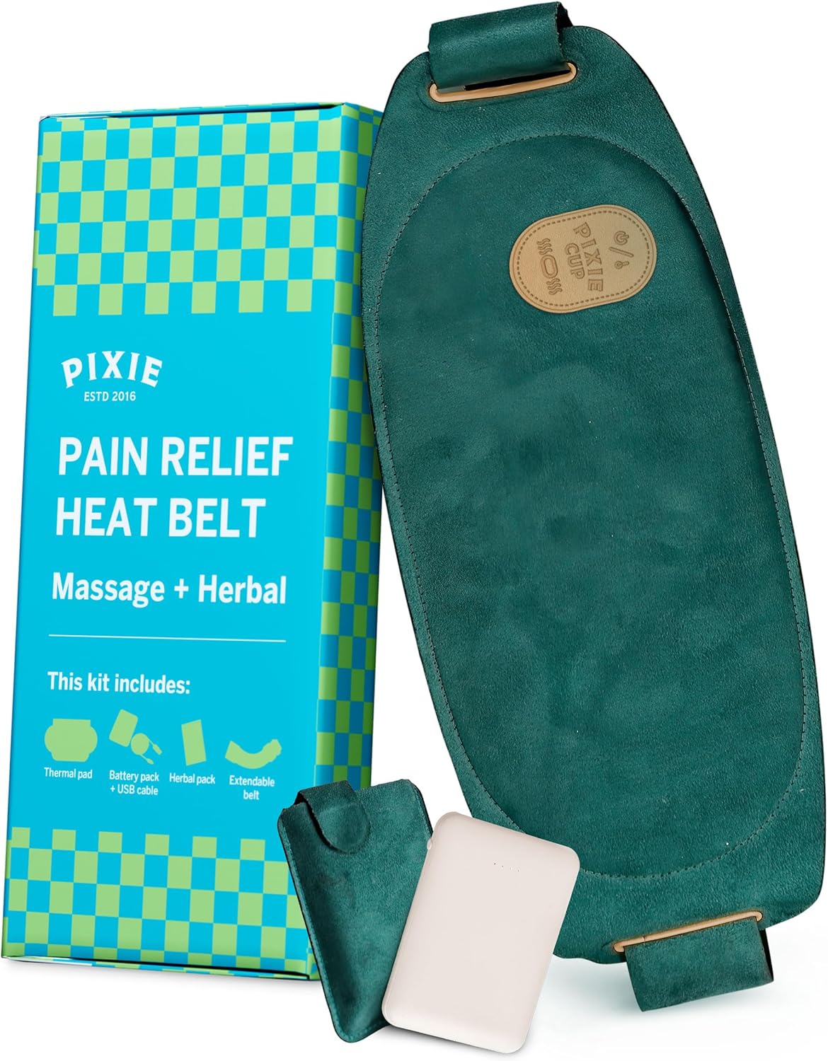 Pixie Period Heating Pad for Cramps - Unnoticeable Relief Device