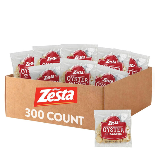 Zesta Oyster Crackers Original 300 Count for Soup and Snacks