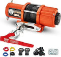 TYT 12V 4500 lbs Electric Winch ATV UTV - Durable Synthetic Rope
