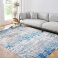 6x9 Modern Abstract Area Rug Non Slip Non Shedding Low Pile - Soft