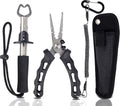 Fishing Pliers with EVA Foam Handle - Saltwater Resistant Multitool