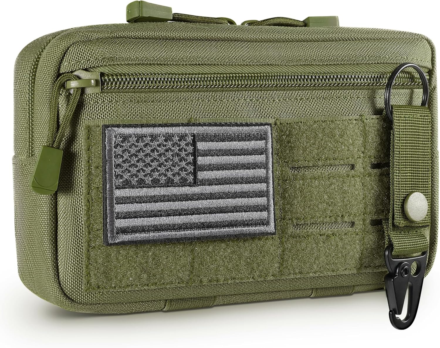 Tactical MOLLE Admin Pouch with Bonus Patch & Keychain