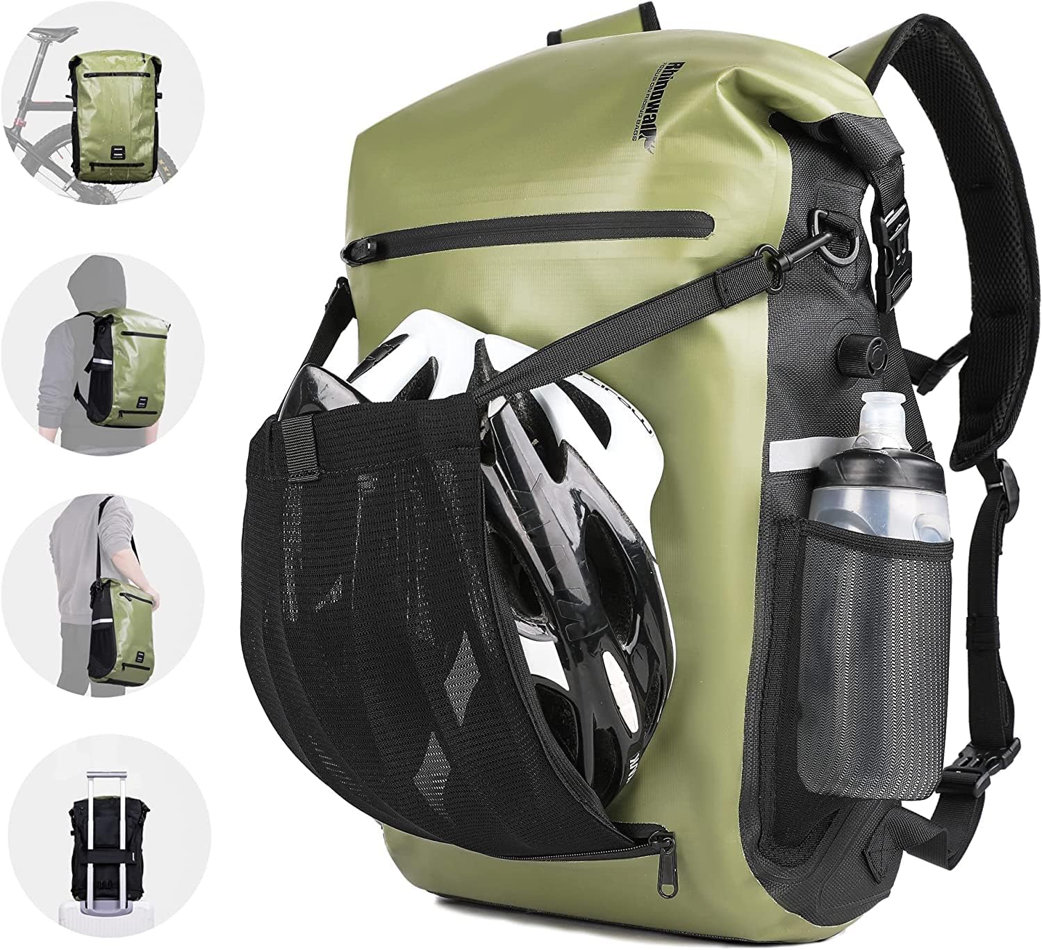 Rhinowalk Waterproof Bike Pannier Bag for Cycling Adventures