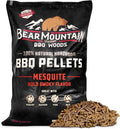 Mesquite Wood Pellets for Grill & Smoker 40 Lbs - Rich Smoke Flavor