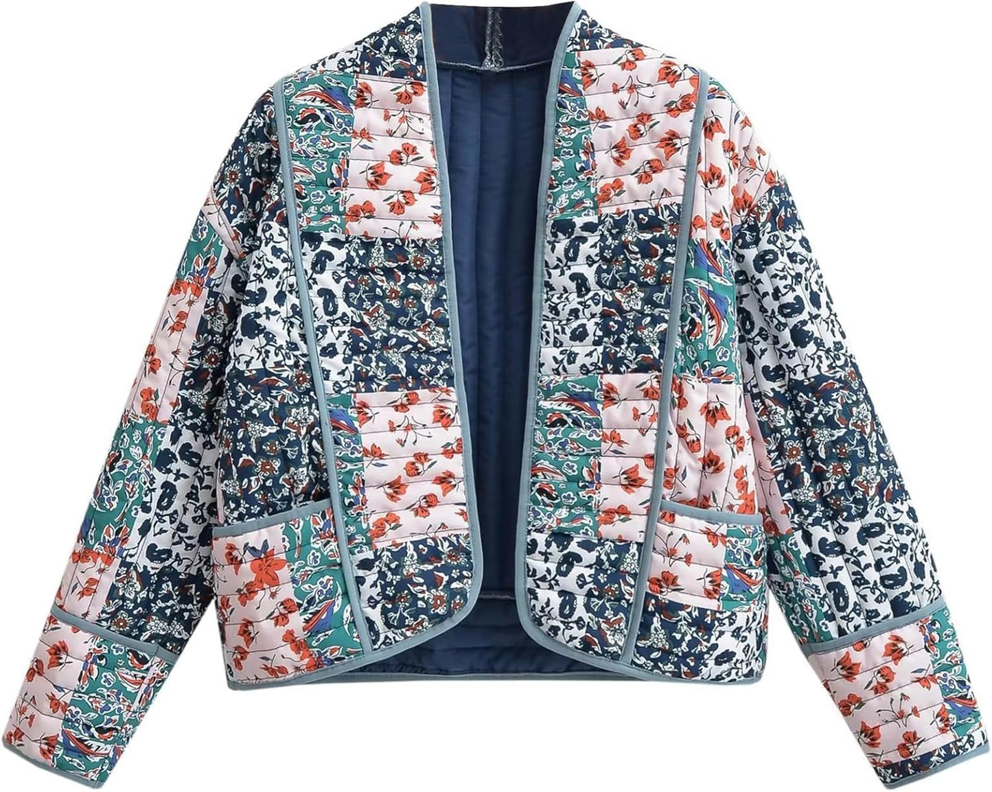 Stylish Women's Cropped Puffer Quilted Jacket for Fall/Winter