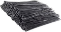 GTSE 10 in Black Zip Ties 1000 Pack - Durable UV Resistant Cable Ties