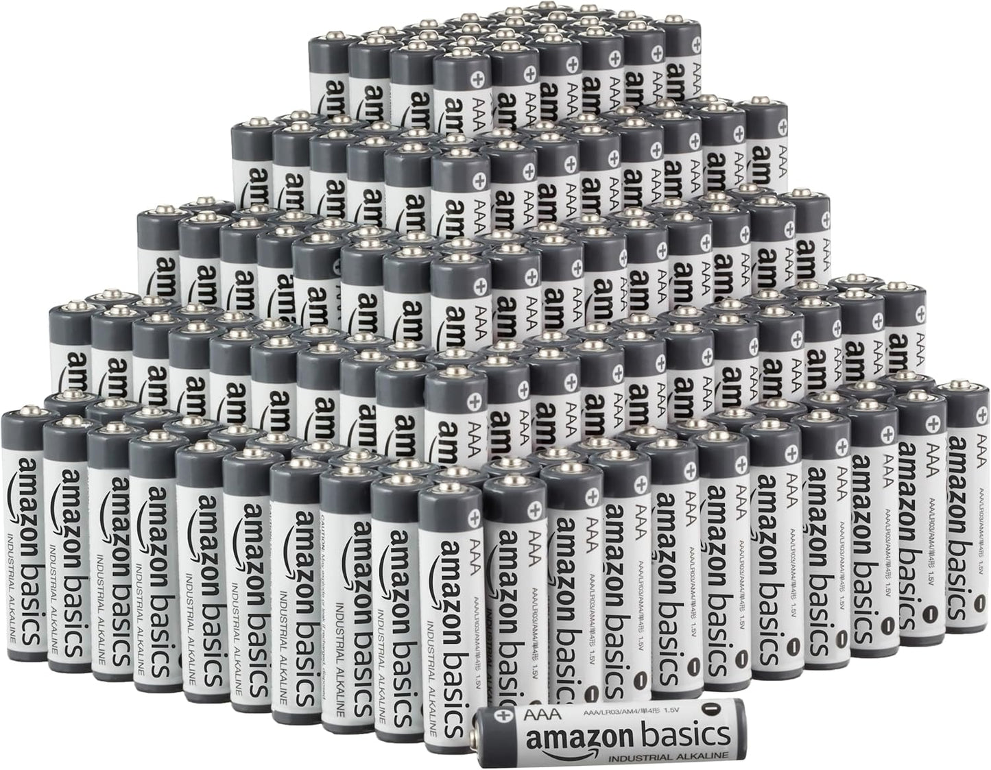 250-Pack AAA Alkaline Batteries for Reliable Performance
