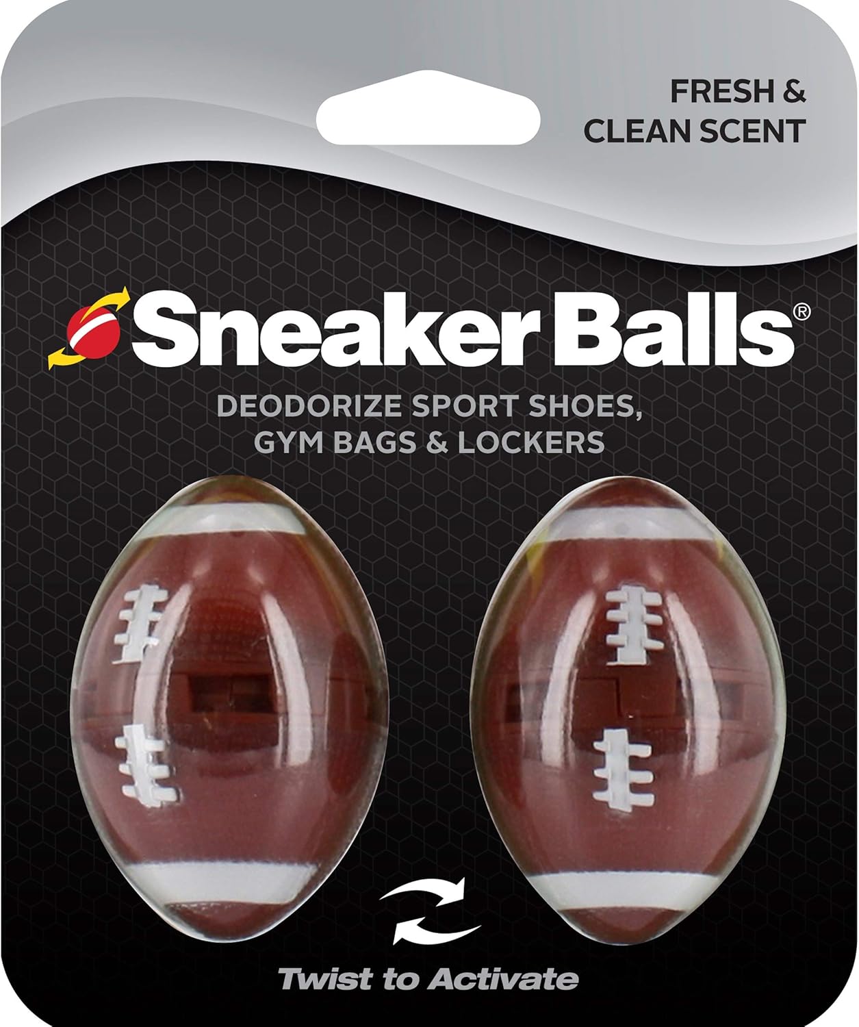 2 Pack Odor-Fighting Sneaker Balls, Say Goodbye to Unpleasant Smells!