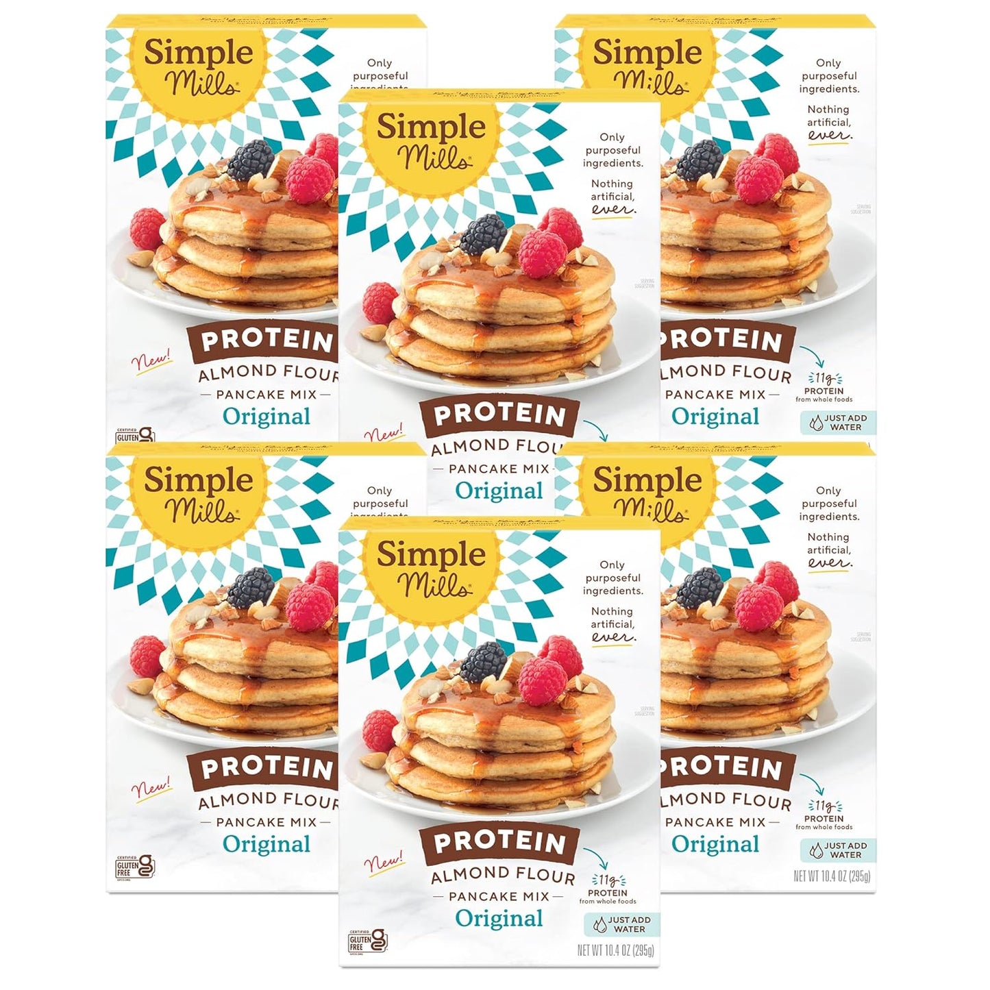 Simple Mills Almond Flour Pancake Mix - Gluten Free & Plant Based