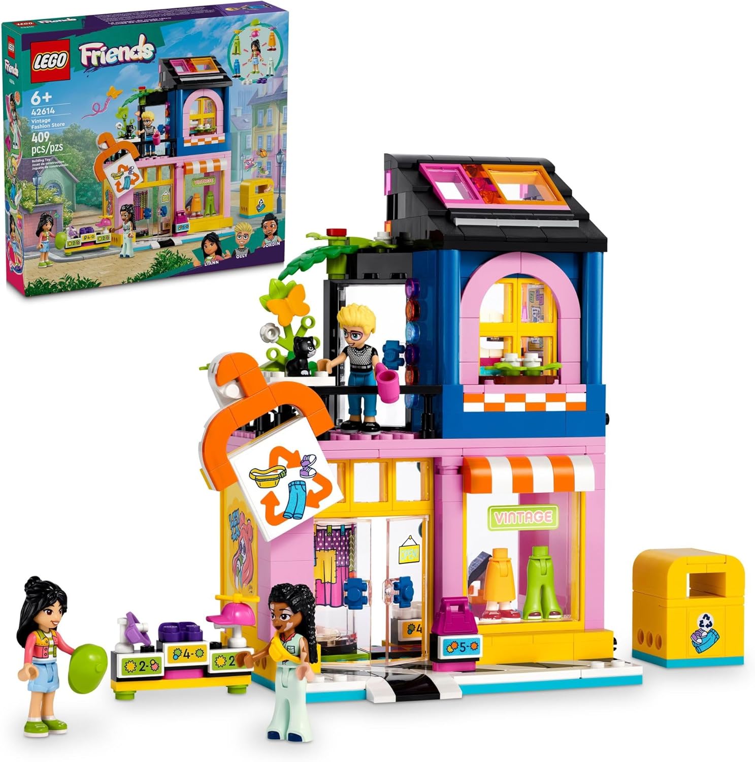 LEGO Friends Vintage Fashion Store Set for Creative Play Fun