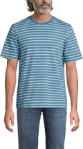 Lands' End Men's Super-T Short Sleeve T-Shirt - Durable Comfort losing