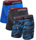 Separatec Mens Underwear Dual Pouch Boxer Briefs - Anti Chafing balls