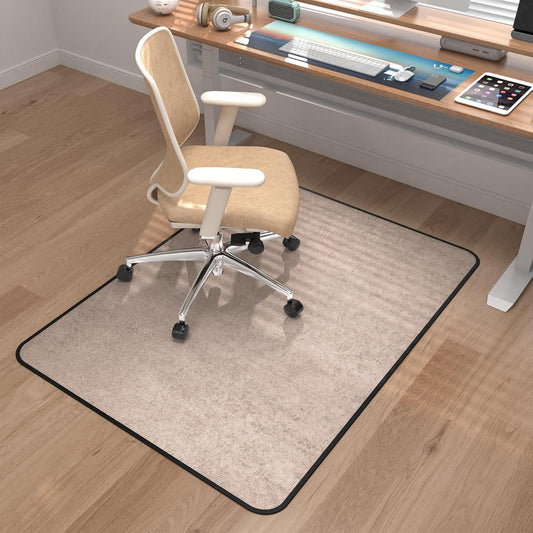 Placoot Corduroy Heavy Duty Office Chair Mat for Carpet & Floors