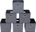 11 Inch Cube Storage Bins Fabric Cube Organizer Bins - Foldable Set