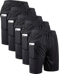 Mens 2 in 1 Running Shorts with Side Pockets - Quick Dry