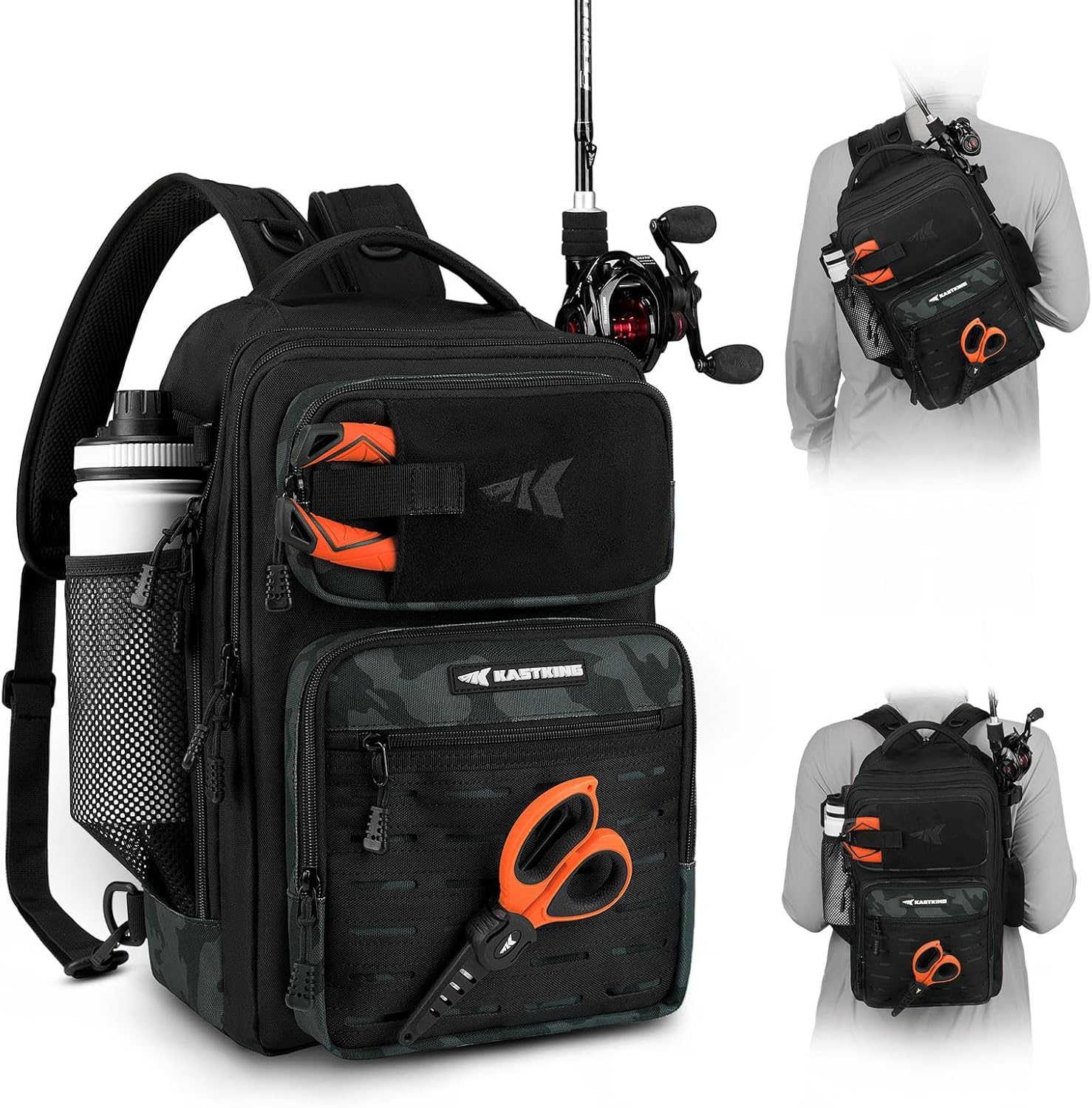 KastKing BlowBak Sling Tackle Bag - Lightweight Gear Storage