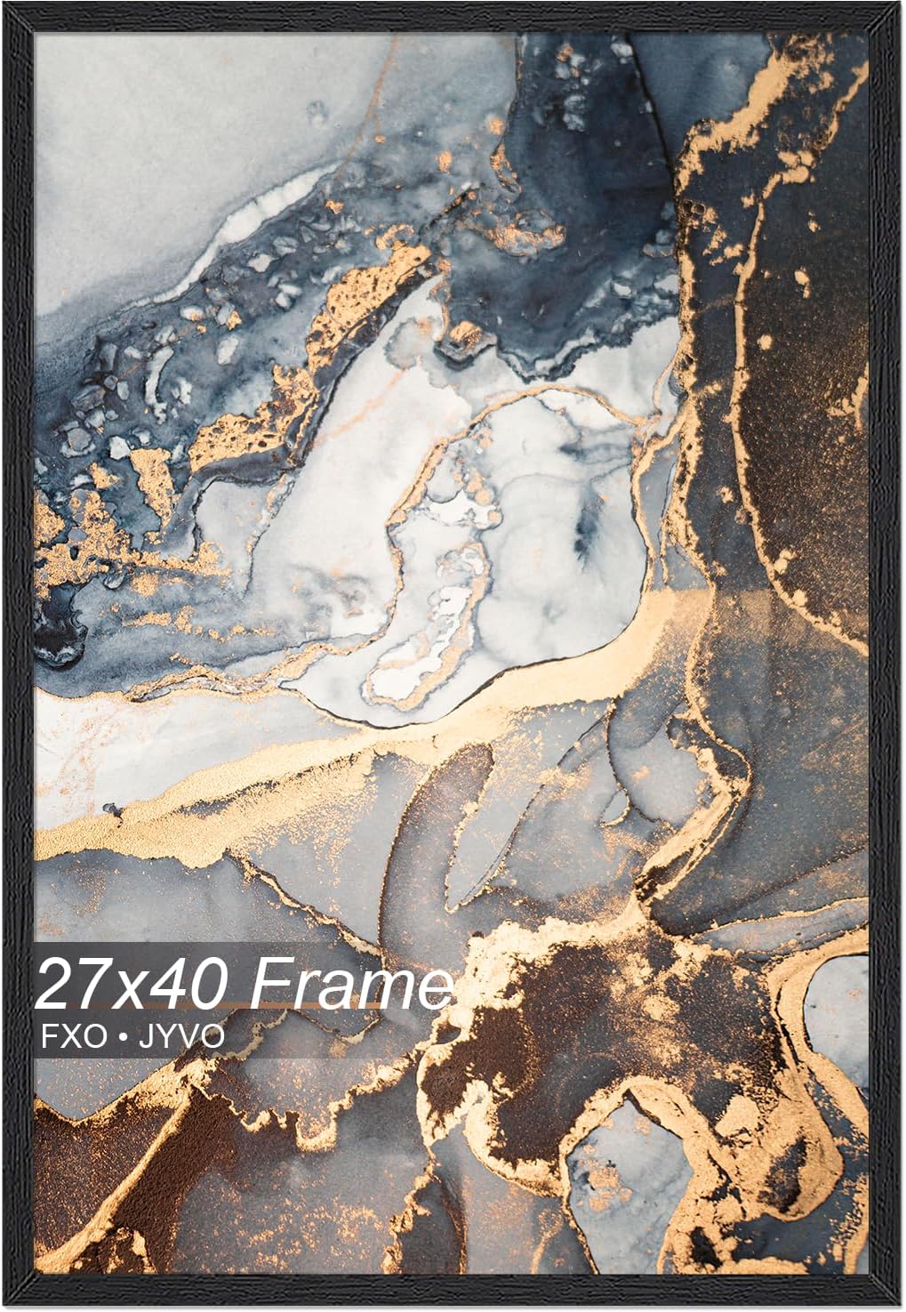 Engineered Wood 27x40 Frame for Stunning Poster Displays