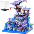 Peach Blossom Pond Building Blocks Set - Micro Bricks Cherry Blossom