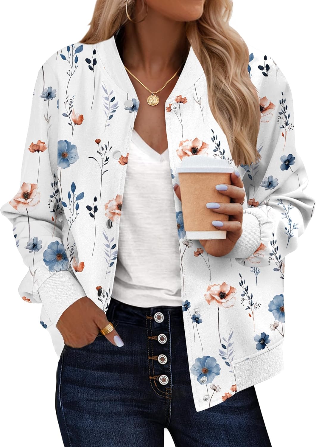 Stylish Lightweight Bomber Jacket for Women - Fall Fashion 2025