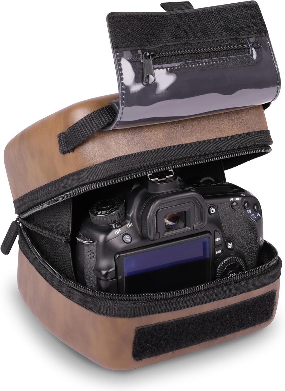 USA GEAR Hard Shell DSLR Camera Case with EVA Protection