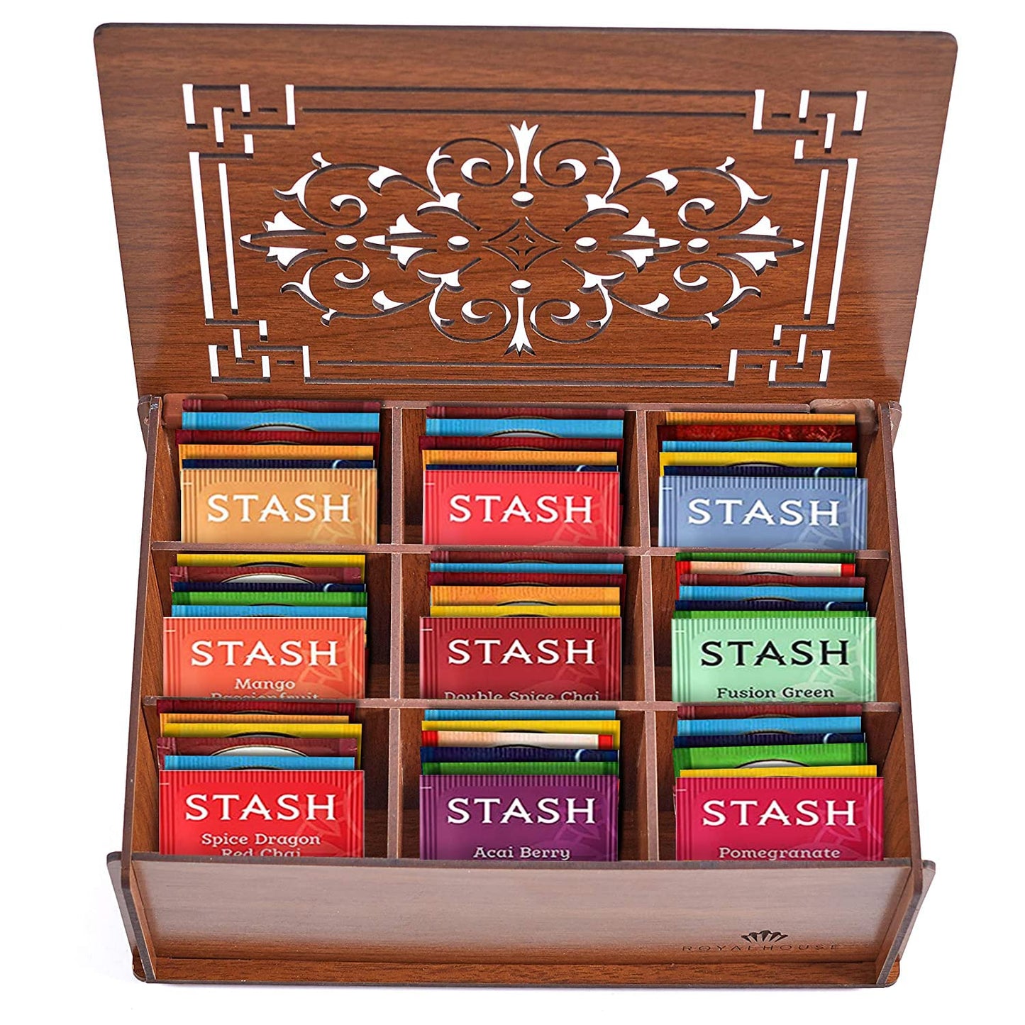 Stash Tea Bags Sampler Assortment Box - Perfect Gift for Tea Lovers