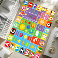 Alphabet Rug for Kids - Soft ABC Playroom Rug 6ft 7in x 4ft11