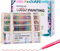 Gel Pens with Fine Point 0.6mm - 162 Colors Set for Coloring