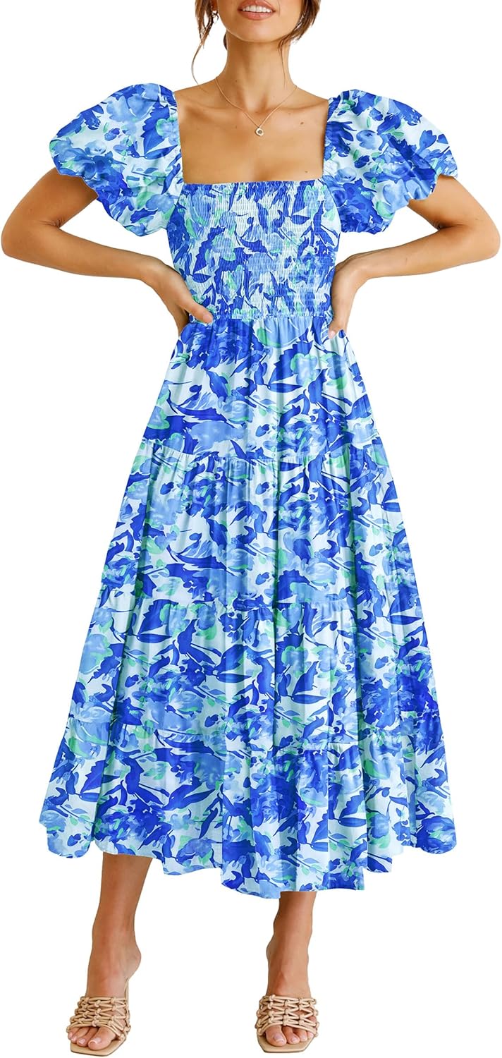 PRETTYGARDEN Women's Casual Summer Midi Dress for Every Occasion