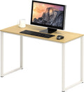 SHW Mission 32-Inch Home Office Computer Desk - Compact Oak
