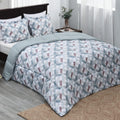 Basic Beyond King Size Comforter Set - Lightweight Printed Geometry