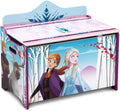 Delta Children Deluxe Toy Box Disney Frozen II - Sturdy Toy Storage