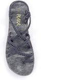 Plaka Flat Sandals for Women Palm Leaf - Stylish Comfortable Flats on