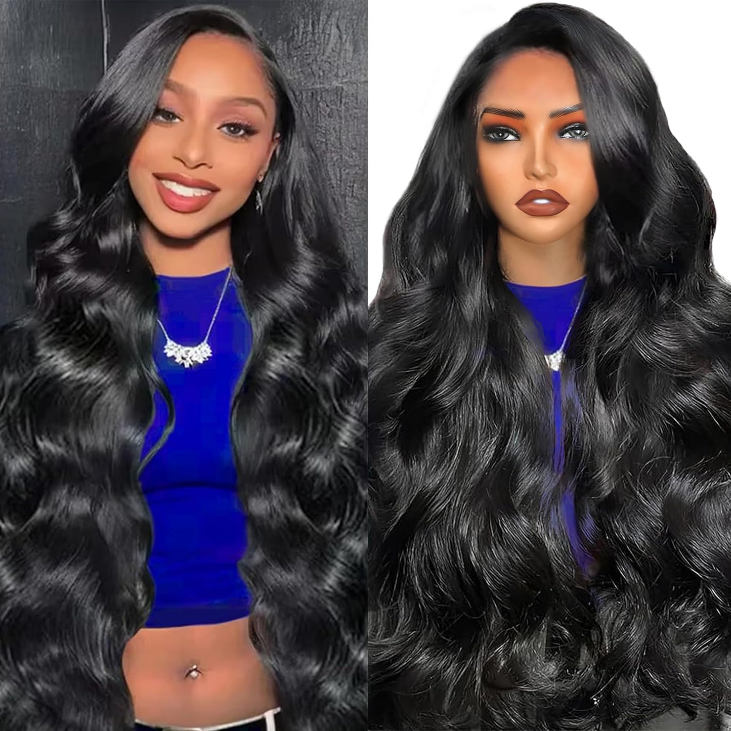 Body Wave Lace Front Wigs Human Hair for Natural Style