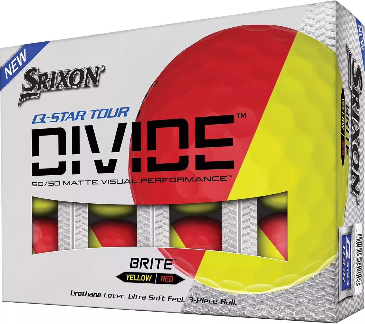 Srixon Q-Star Tour Divide Golf Balls for Enhanced Performance