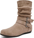Luoika Women's Wide Width Ankle Boots - Comfortable