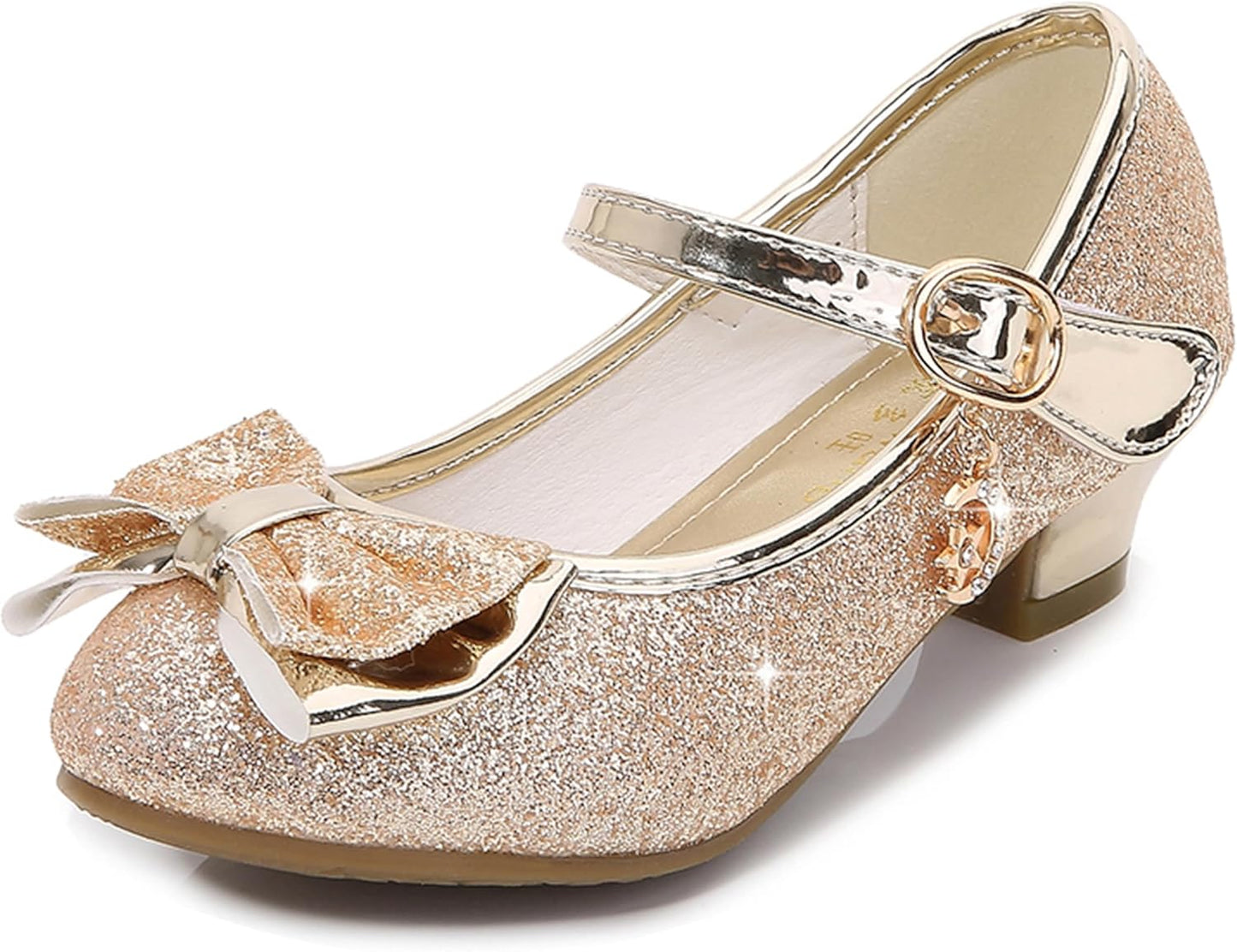 Cadidi Dinos Girls Dress Shoes for Wedding and Parties