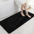 Absorbent Non-Slip Bath Mat 24x48 Plush Shaggy Runner - Cozy Comfort