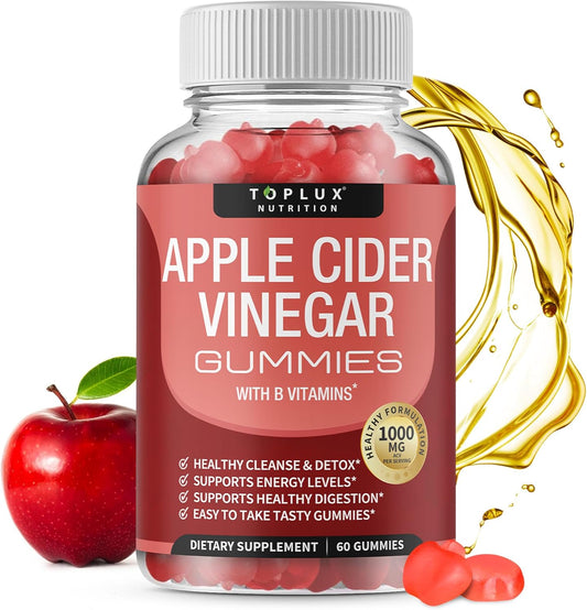 Toplux ACV Gummies - Immune Boost & Detox, 1000mg