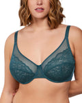 Minimizer Full Coverage Lace Bra for Heavy Breast - Support & Lift