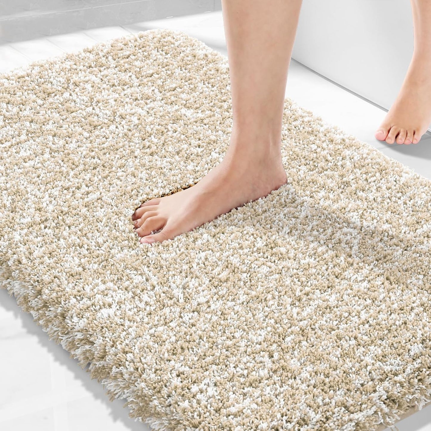 Yimobra Non Slip Washable Bathroom Rugs for Ultimate Comfort