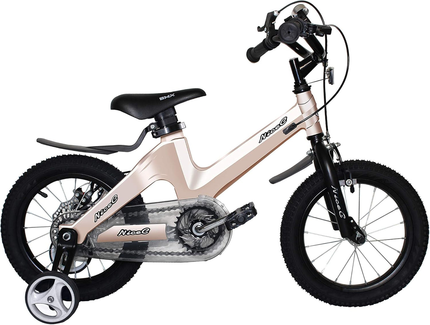 Nice C BMX Kids Bike with Training Wheels and Dual Disc Brake