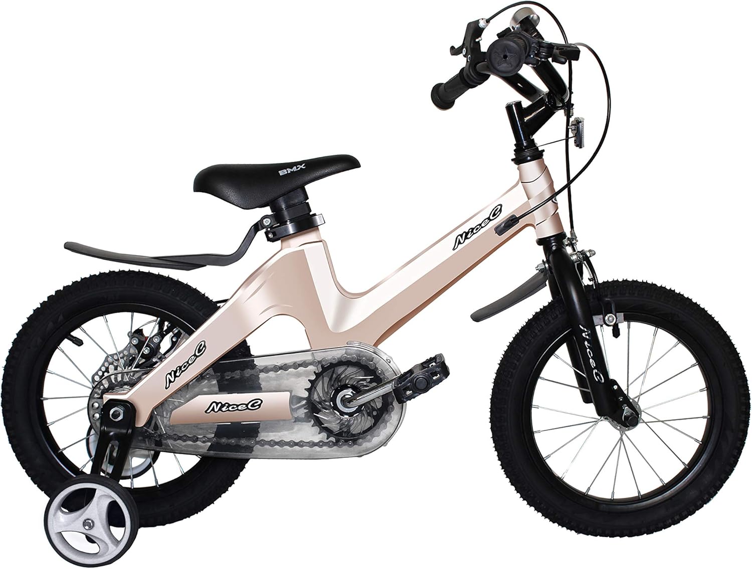 Nice C BMX Kids Bike with Training Wheels and Dual Disc Brake