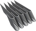 Vodaland Rebar Stakes 12 in 1/4 in Coated Steel Ground Anchors - Pack
